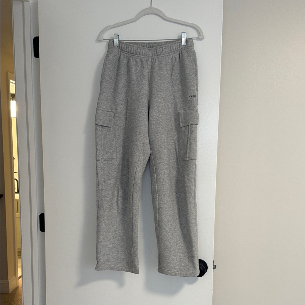 TNA Heather Gray Cargo Pants
